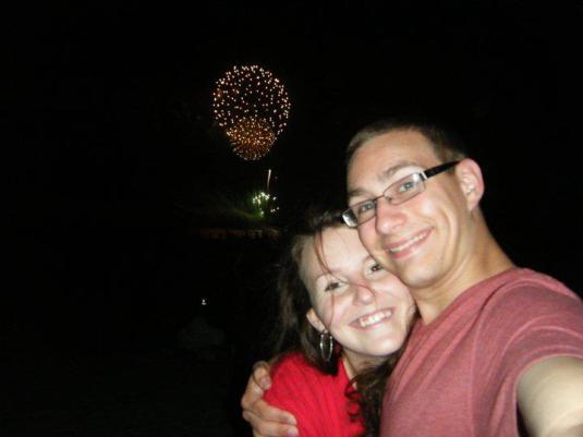 A very happy fourth with my man :)